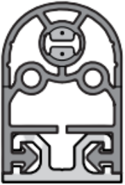 Mayser Aluminum profile C 26 | Aluminium profiel 6 meter