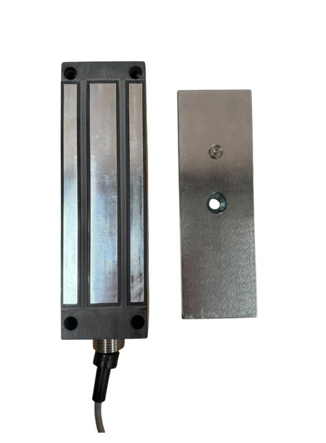 ELEKTROMAGNEET-600 KG-204X64X41 MM-INOX BEHUIZING-24 VDC
