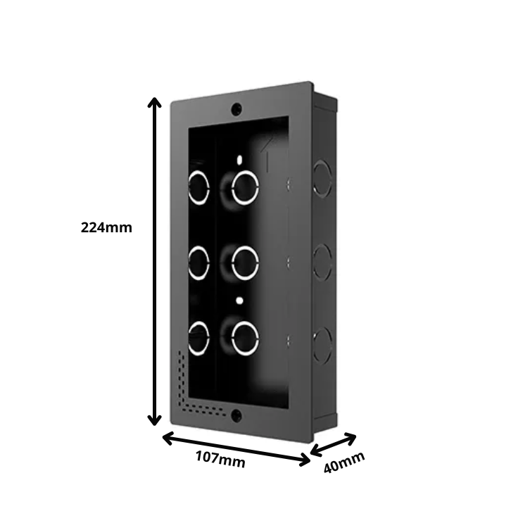 Akuvox E16 inbouwmontage kader