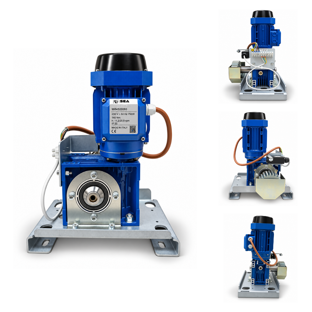 BIG 3000 FM 400/230V – Industriële schuifpoortaandrijving tot 3000 kg (zonder sturing / compatibel met Unigate I BIG)