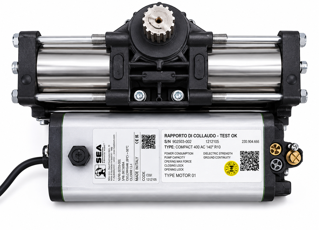  Compact 400 SB 230V – Hydraulische ondergrondse draaipoortmotor tot 400 kg