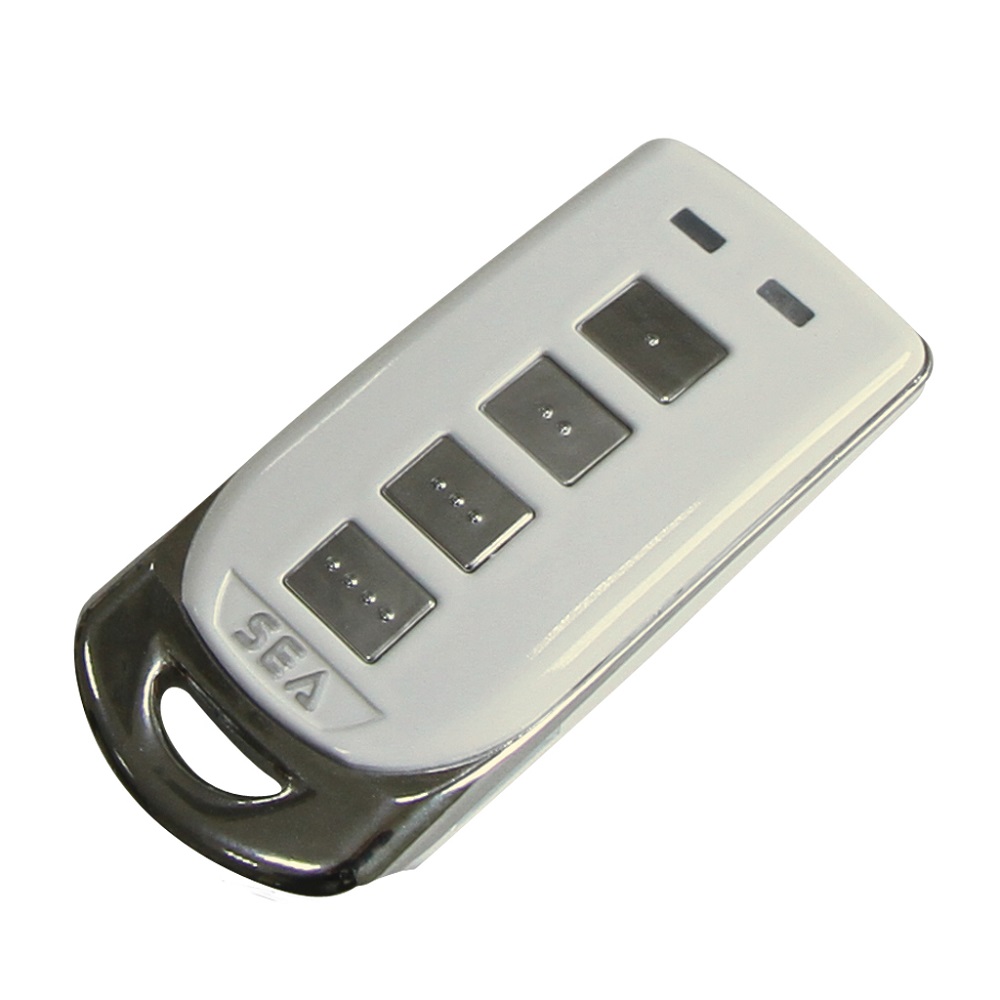 ÉMETTEUR EAGLE-BLANC-FIXE OU ROLLING CODE-4 C-433 MHz-40 PIÈ