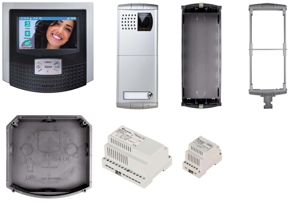 KIT VIDEO-GRIS-MAINS LIBRES-COULEUR-TOUCH-MYLOGIC-PROFILO-DU