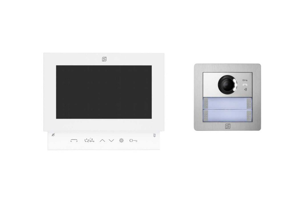 KIT VIDEO-WIT-HANDENVRIJ-KLEUR-PLUGGY PLUS I Farfisa 