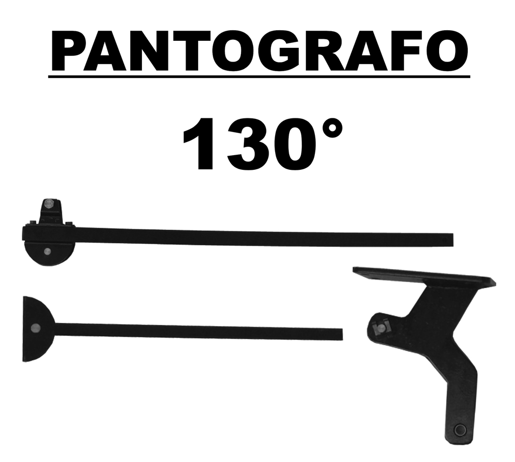 BRAS ARTICULE BP 130° BRAC.PANT. HALF TANK