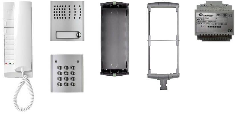 KIT PARLOPHONE AVEC CLAVIER A CODE-EXHITO-PROFILO-RED. ELO