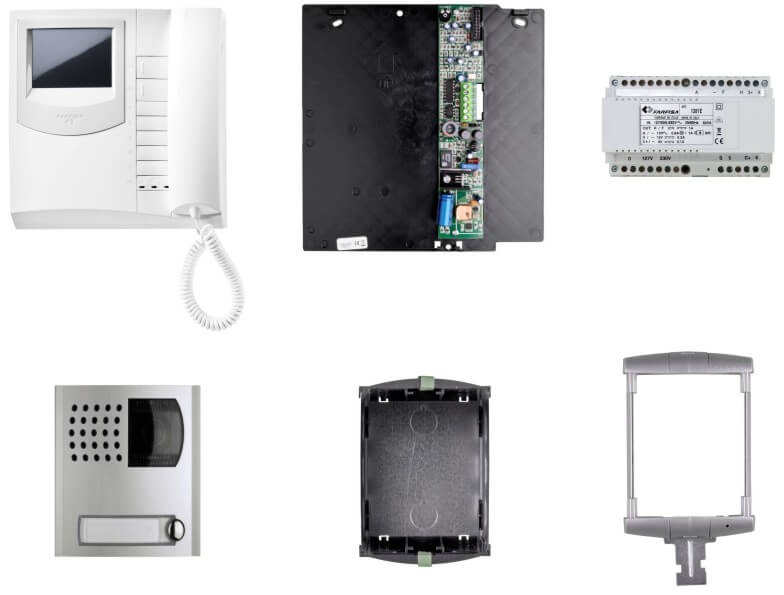 KIT VIDEO-ZWART-WIT-EXHITO-PROFILO-CONV. ELO I Farfisa 