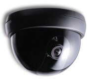 CAMERA DOME-COULEUR-540 TVL-12 VDC-LENTILLE 4-9 MM