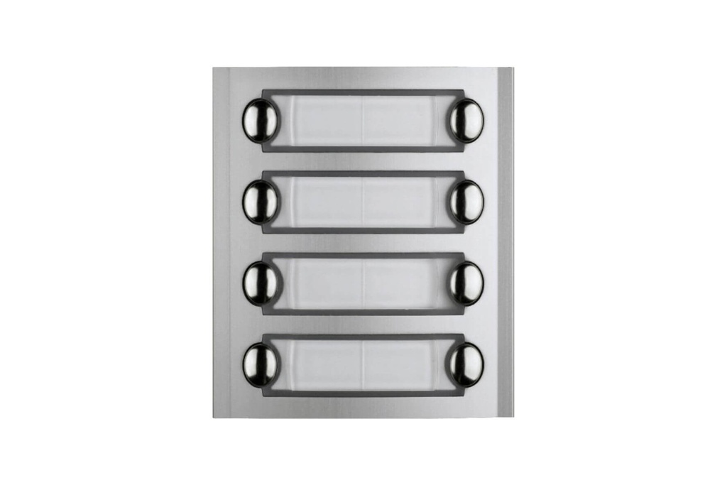 FRONTPLAAT MET ENCODER-2 X 4 KN-PROFILO-DUO I Farfisa