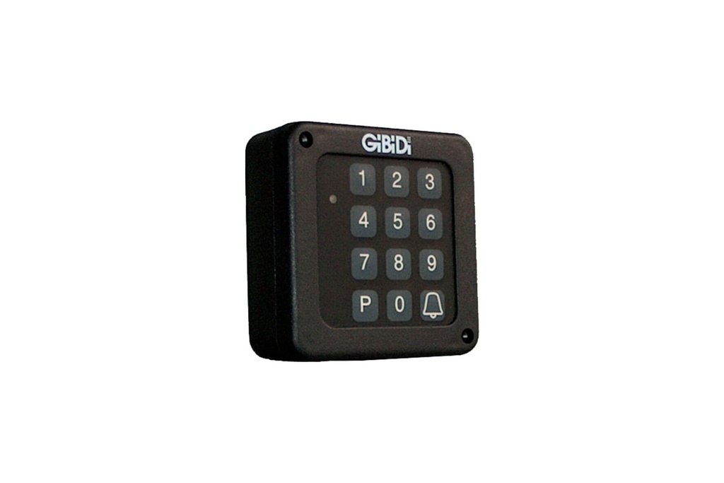 Codeklavier-4 K I 4 CODES I 1-Delig I Opbouw-IP65 - Rolling Code