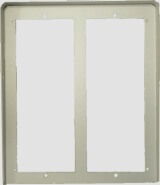 VISIERE ANTI-PLUIE ENCASTREMENT POUR 2 X 3 M-MODY