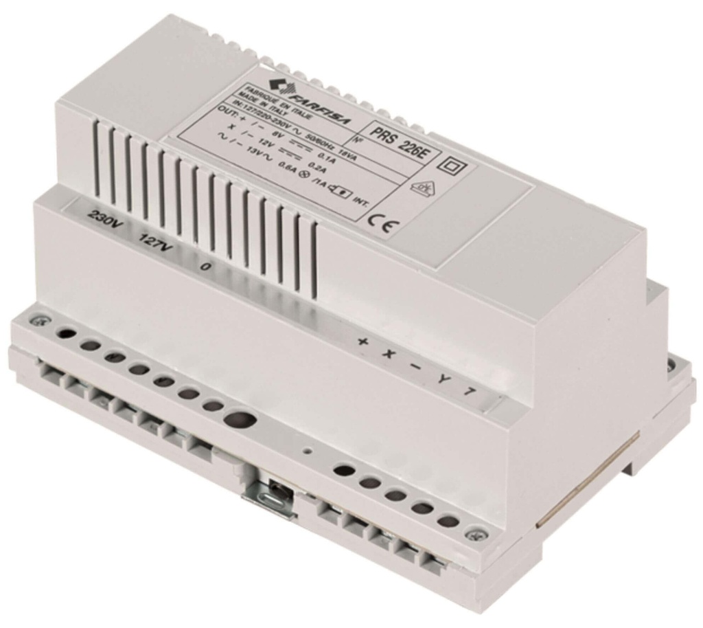 TRAFO-18VA-8 VDC-13 VAC-CONV. ELO I Farfisa