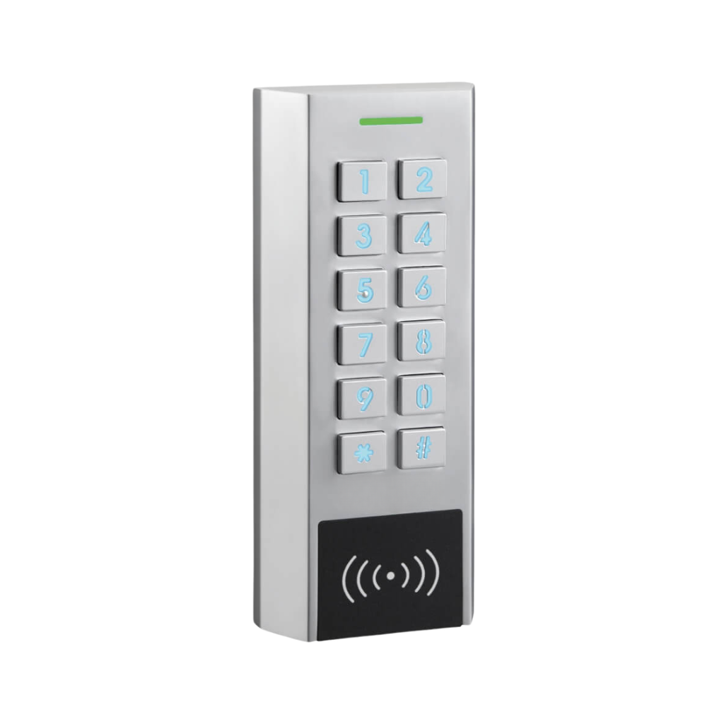 CLAVIER À CODE AVEC LECTEUR DE CARTE-2 RELAIS-999 CODES-12-2