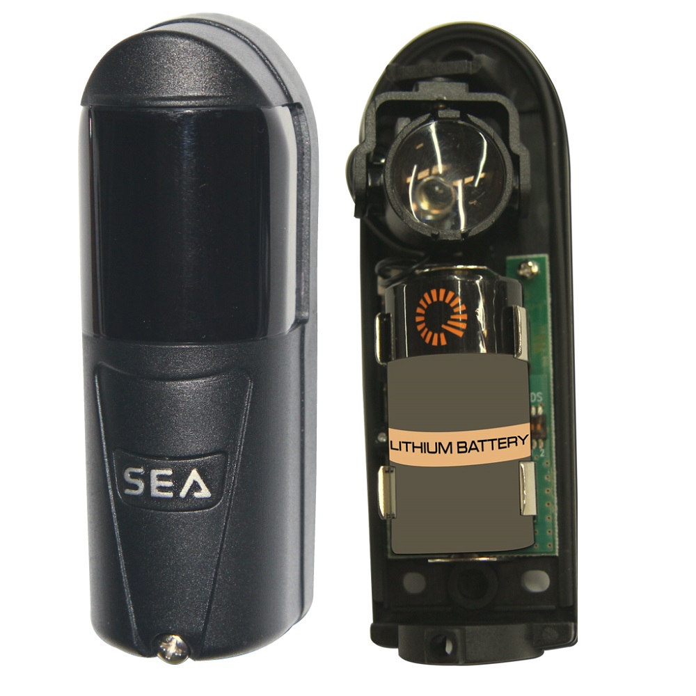 FLIPS PHOTOCELLULE-15 M-LENTILLE 180°-EN SAILLIE-12-24 VAC-D