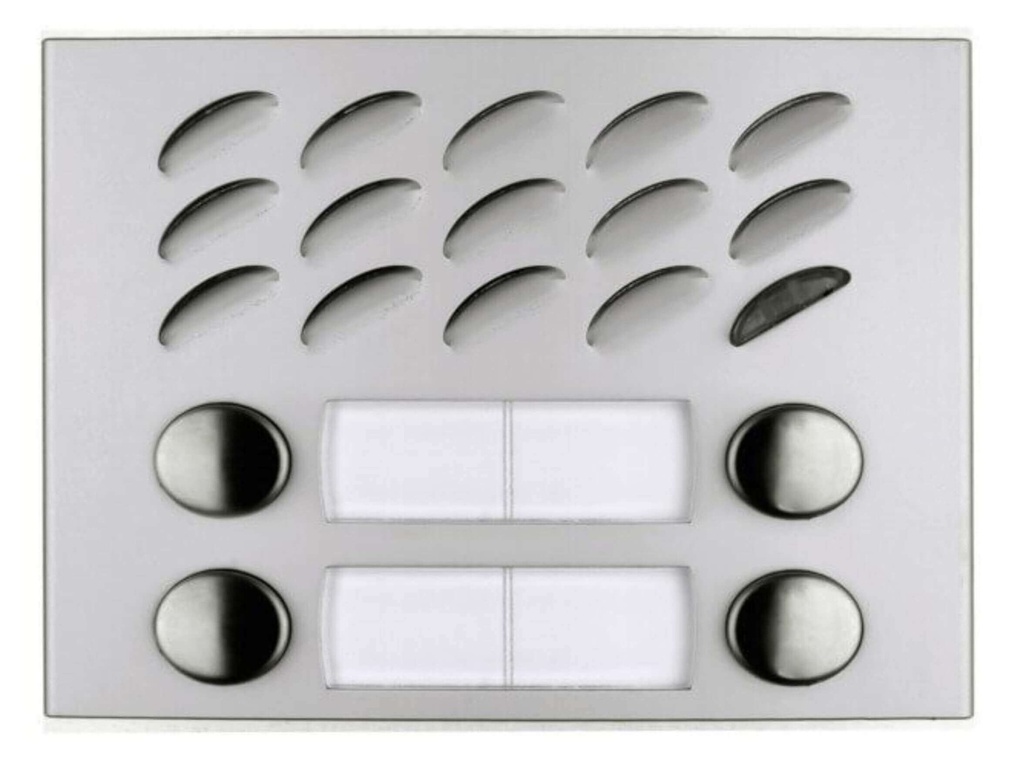 FRONTPLAAT ZONDER VERSTERKER-2 X 2 KN-MODY-CONV. ELO-ALO I Farfisa 