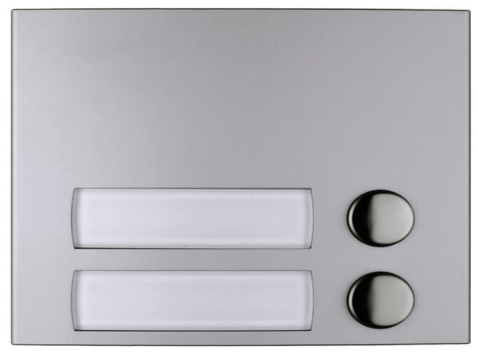 FRONTPLAAT MET 2 KN-MODY I Farfisa