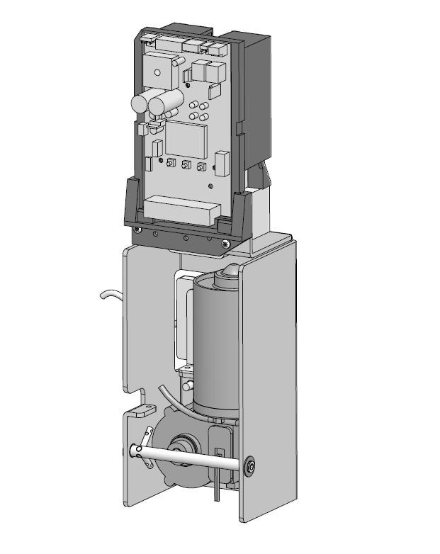 B800 24V - Gemotoriseerde kolom inbouw