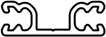 Mayser Aluminum profile C 30 | Aluminium profiel per meter
