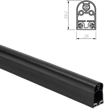 Mayser SP 37-2 TPE | Veiligheidsschakellijst, rubberprofiel TPE