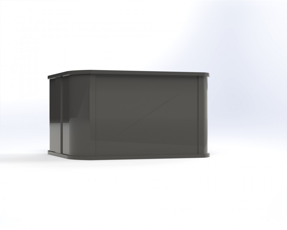 Verhoogsokkel type 6, RAL 7016