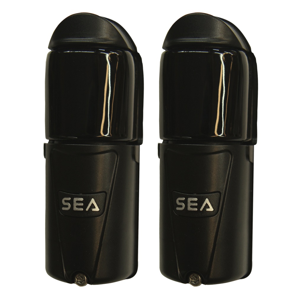 FLIPS Bat Screened – Draadloze Fotocellen op Batterij | 180° Aanpasbare Lens | 15 m Bereik | Antivandalisme Bevestiging