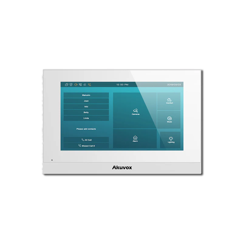 Akuvox 2 draads versie SIP Binnenpost unit (Linux Versie)