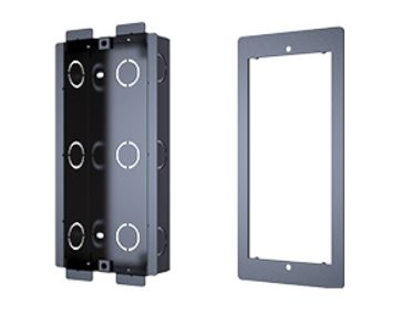 Akuvox R20K inbouwmontage kader zwart