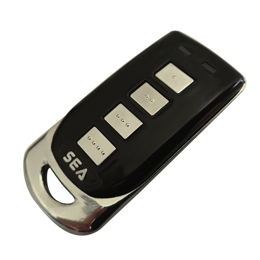 [23110721-40] ÉMETTEUR EAGLE-NOIR-FIXE OU ROLLING CODE-4 C-433 MHz-40 PIÈC