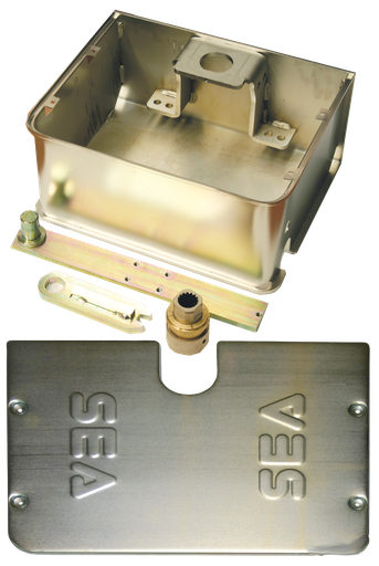 [12101055] BOXCI BOÎTE EN ACIER INOXYDABLE COMP.400/800 +V