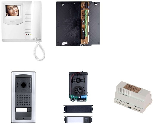 [KIT3161AGC] KIT VIDEO-COULEUR-EXHITO-AGORÀ-RED. ELO