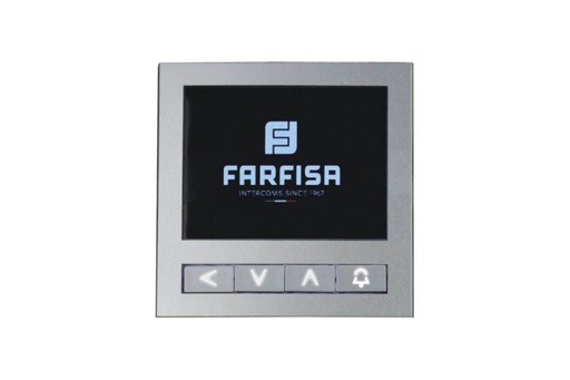 [DD2140AB] FRONTPLAAT MET DIGITALE OPROEP EN DISPLAY-ALBA-DUO I Farfisa