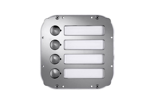 [CD2134MAS] FRONTPLAAT MET ENCODER-4 KN-MATRIX STYLE-DUO I Farfisa