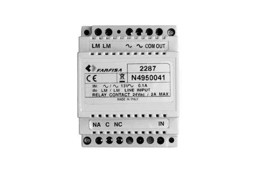 [2287] SCHAKELSYSTEEM VOOR 4 OF 7 BEWAKINGSCAMERA'S-DUO I Farfisa