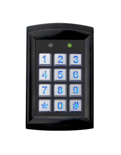 [23105189-2] CUBE READER CLAVIER A CODE 2 RELAIS-1000 CODES-NOIR