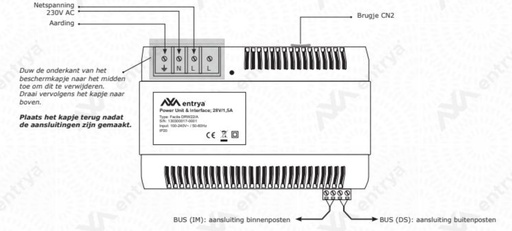 [SEPS] VOEDING VOOR KIT1SEK EN KIT1SEK-KP I Farfisa
