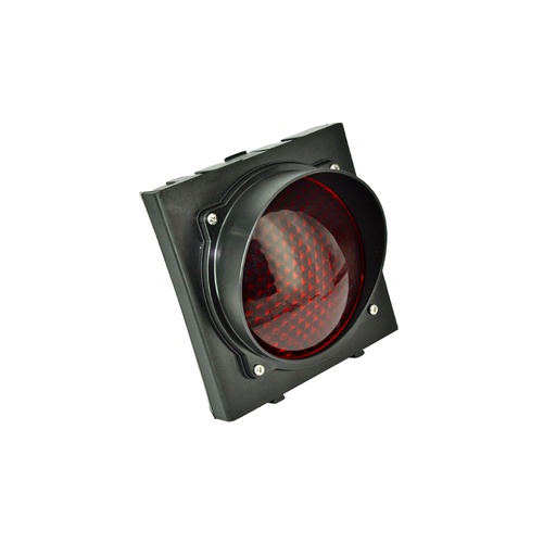 [90056] Rood Verkeerslicht met LED-Ø 125 MM - Hoek 180° Regelbaar - 24V