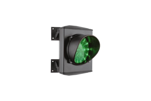 [90057] FEU VERT AVEC LED-Ø 125 MM-ANGLE RÉGLABLE 180°-24V