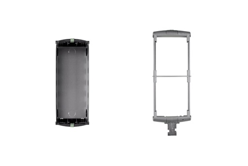 [PL72] INBOUWBEHUIZING MET BEVESTIGINGSKADER VOOR 2 M-PROFILO I Farfisa 