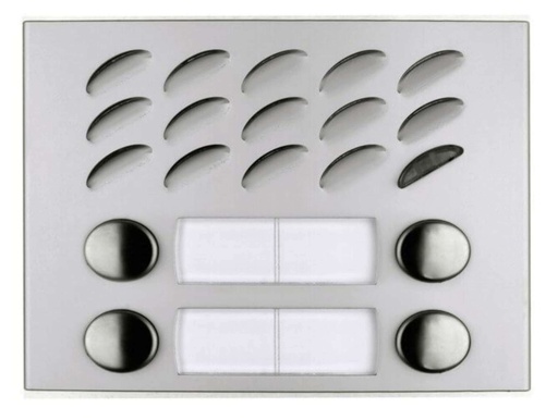 [MD124] FRONTPLAAT ZONDER VERSTERKER-2 X 2 KN-MODY-CONV. ELO-ALO I Farfisa 