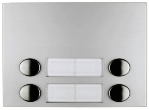 [MD224] FRONTPLAAT MET 2 X 2 KN-MODY I Farfisa