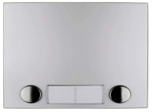 [MD222] FRONTPLAAT MET 2 X 1 KN-MODY I Farfisa