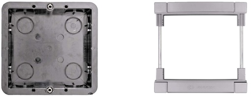 [MD71] BOITIER D'ENCASTREMENT AVEC CADRE DE FIXATION POUR 1 M-MODY