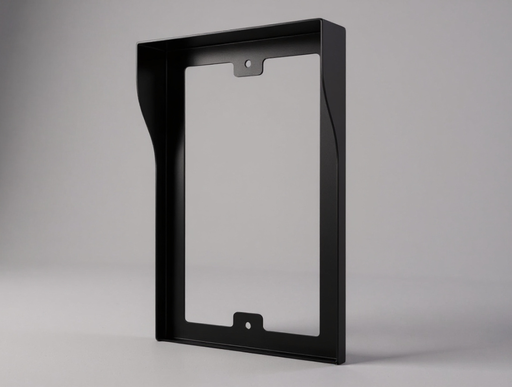 [R20K/B-On-wall-Rain-Cover-Black] Akuvox Regenkap - R20B opbouwmontage zwarte kleur